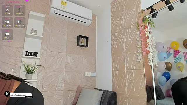 RebecaBlack  online show from 28, 3, 2026