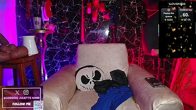 GoddessJulietteNoiir online show from 16, 6, 2026