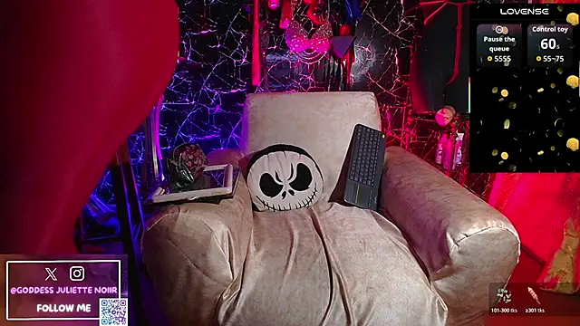 GoddessJulietteNoiir online show from 8, 6, 2026