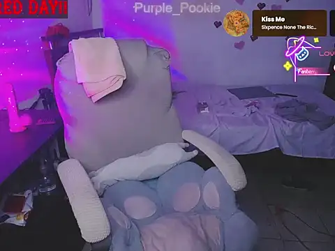 Snapshot of Purple-Pookiee chatting on 16, 7, 2026 Purple-Pookiee online show from 16, 7, 2026