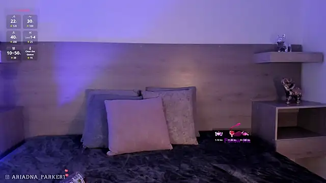 ariana  parker online show from 29, 7, 2026