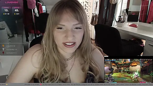 Snapshot of TiffyRose chatting on 1, 3, 2026 TiffyRose online show from 1, 3, 2026