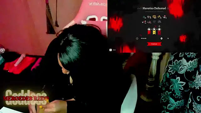 Goddess MercedesRedd online show from 4, 5, 2026