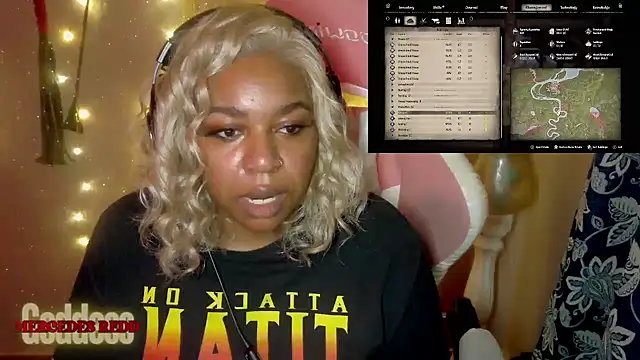 Goddess MercedesRedd online show from 6, 7, 2026