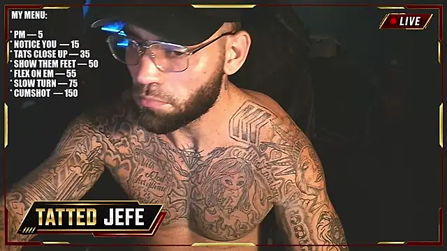 Snapshot of Tattedjefe chatting on 15, 7, 2026 Tattedjefe online show from 15, 7, 2026