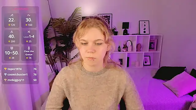 ElizabethVane online show from 3, 5, 2026