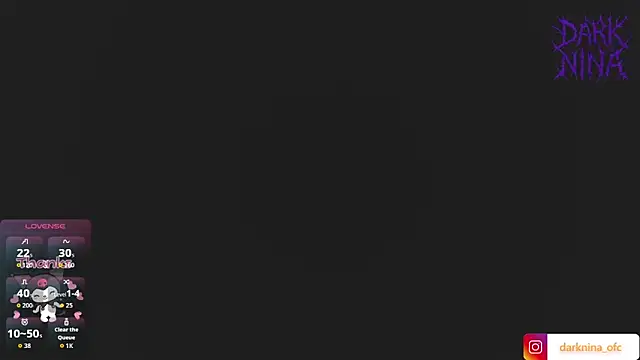 dark nina   online show from 1, 4, 2026