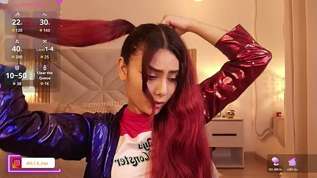 Doll kira  online show from 22, 4, 2026