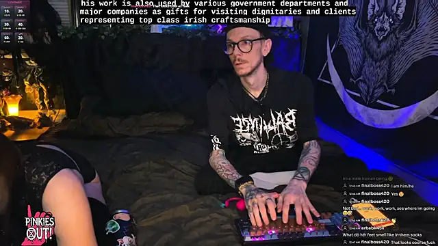 Snapshot of webzandkordz chatting on 22, 7, 2026 webzandkordz online show from 22, 7, 2026