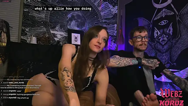 Snapshot of webzandkordz chatting on 16, 7, 2026 webzandkordz online show from 16, 7, 2026