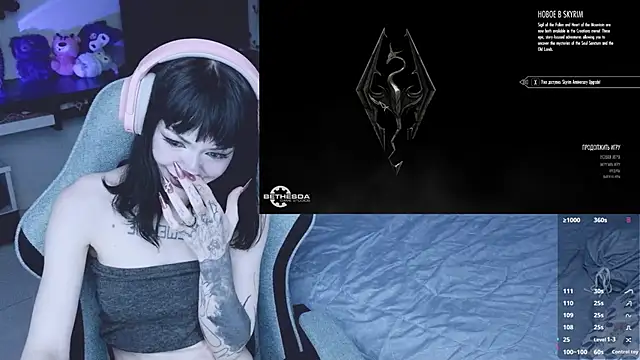 Snapshot of H3xD0ll chatting on 26, 6, 2026 H3xD0ll online show from 26, 6, 2026