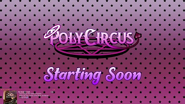 PolyCircus online show from 8, 4, 2026