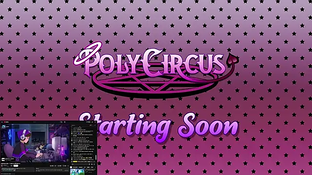 Snapshot of PolyCircus chatting on 28, 6, 2026 PolyCircus online show from 28, 6, 2026