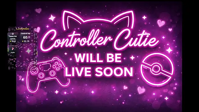 Snapshot of Controllercutie chatting on 26, 6, 2026 Controllercutie online show from 26, 6, 2026