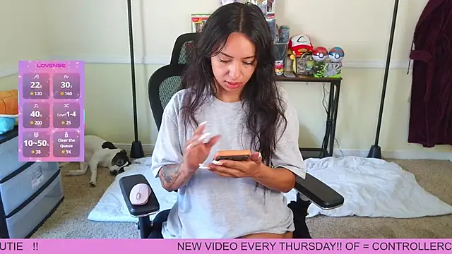 Snapshot of Controllercutie chatting on 12, 4, 2026 Controllercutie online show from 12, 4, 2026