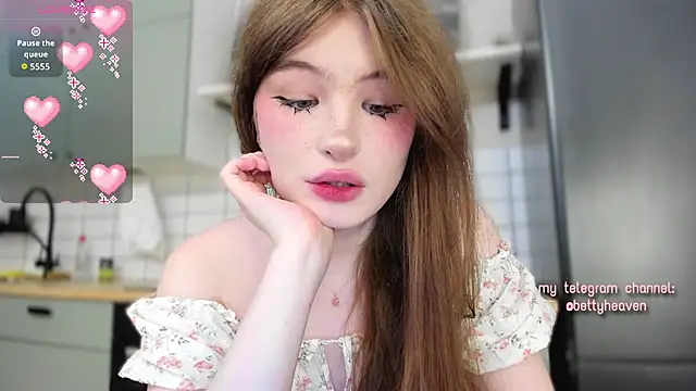 Snapshot of bettyheaven chatting on 26, 7, 2026 bettyheaven online show from 26, 7, 2026