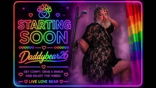 Daddybear26 online show from 19, 6, 2026