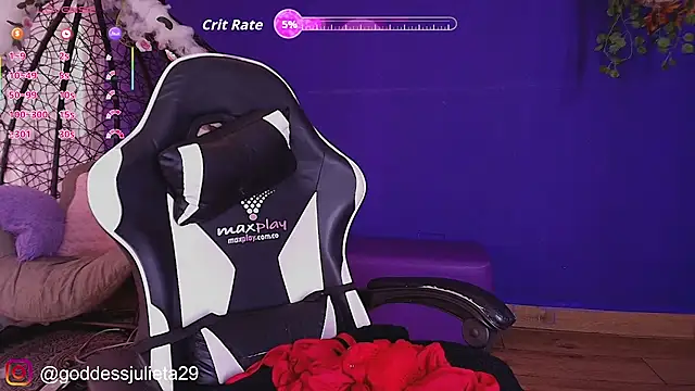 GoddessJulieta  online show from 7, 7, 2026