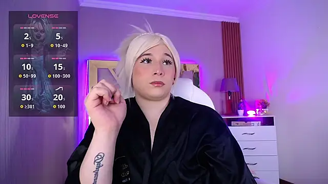 Tiffany Valentiine online show from 31, 5, 2026