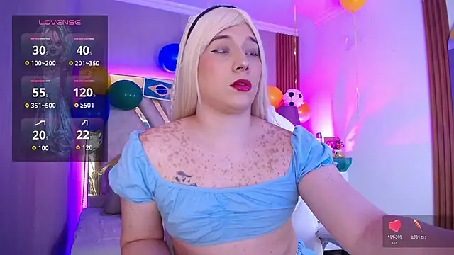 Tiffany Valentiine online show from 29, 6, 2026