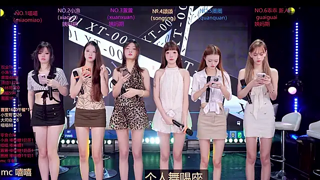 Snapshot of Xt-001 chatting on 12, 6, 2026 Xt-001 online show from 12, 6, 2026