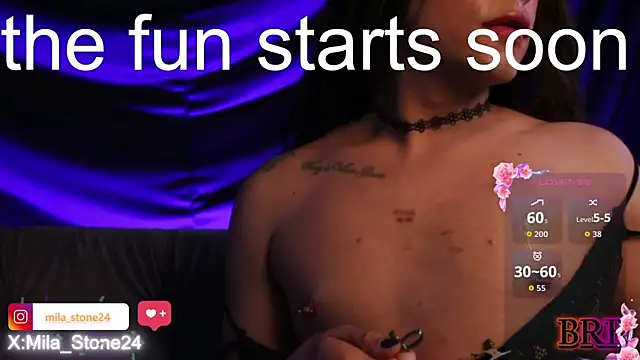 Mila Stone24 online show from 15, 7, 2026