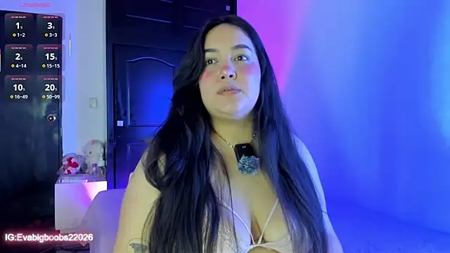 EvaBigBoobs online show from 2, 7, 2026