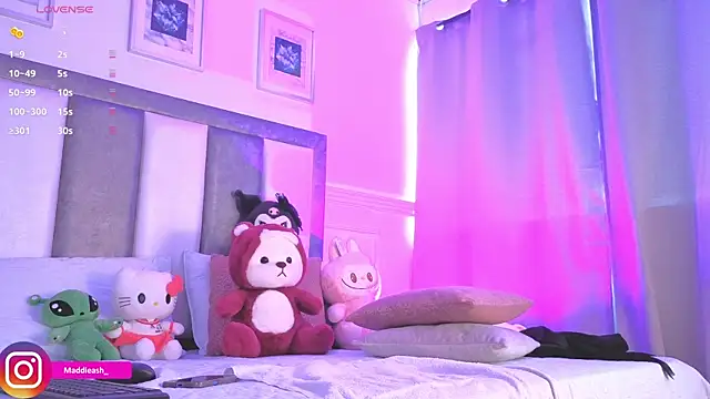 MadieAsh online show from 29, 7, 2026