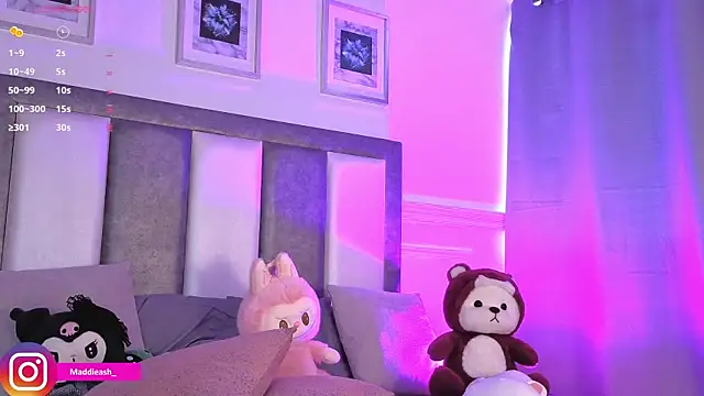 MadieAsh online show from 10, 7, 2026