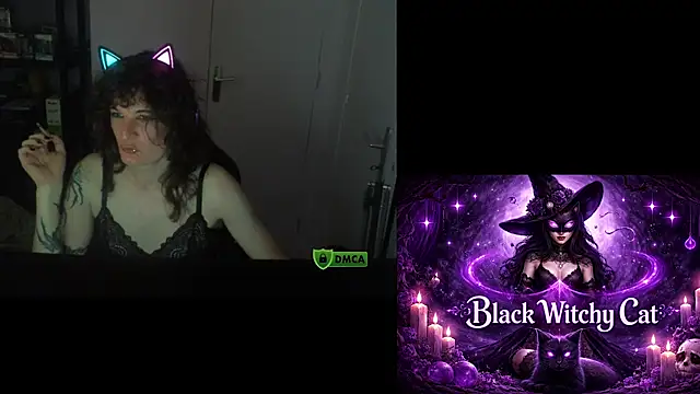 Black Kitty Witch online show from 24, 7, 2026