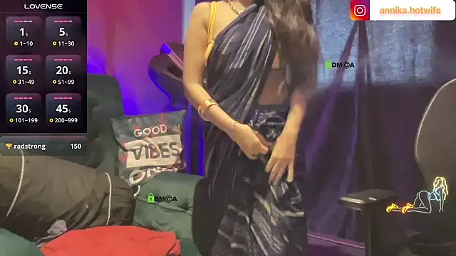 GoddessRaani online show from 18, 12, 2025