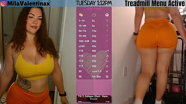 Snapshot of MilaValentina chatting on 2, 6, 2026 MilaValentina online show from 2, 6, 2026