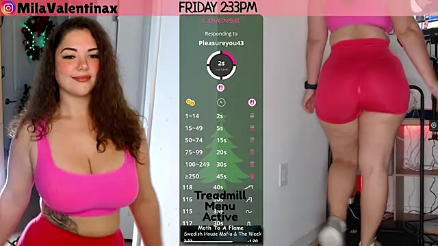 MilaValentina online show from 5, 12, 2025