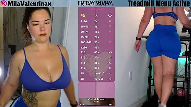 MilaValentina online show from 18, 4, 2026