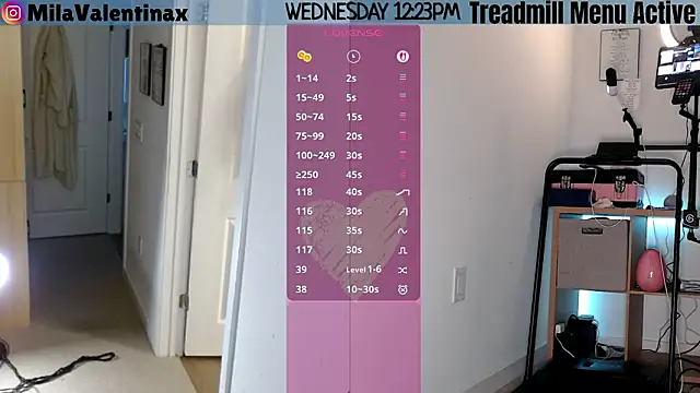 MilaValentina online show from 11, 3, 2026