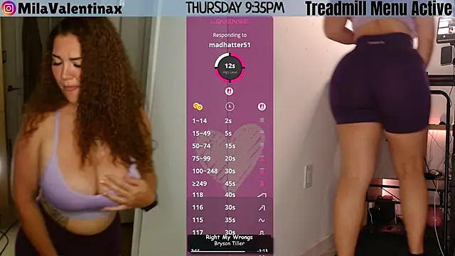 Snapshot of MilaValentina chatting on 15, 5, 2026 MilaValentina online show from 15, 5, 2026