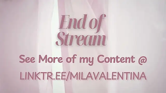 MilaValentina online show from 13, 12, 2025