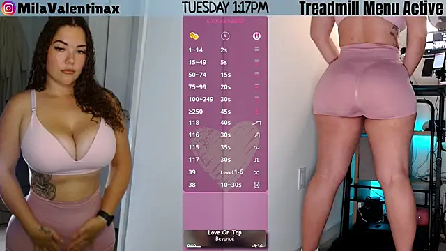 Snapshot of MilaValentina chatting on 21, 4, 2026 MilaValentina online show from 21, 4, 2026