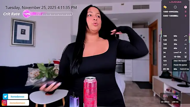 DannaaMeliza online show from 25, 11, 2025