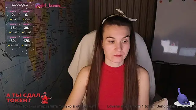 Girl Ksenia online show from 13, 3, 2025