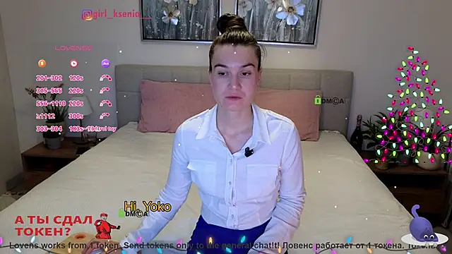 Girl Ksenia online show from 9, 1, 2026