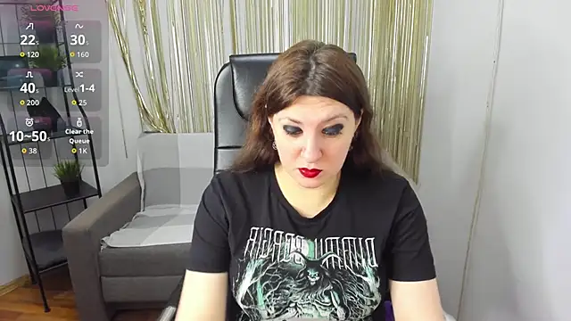 Black Black Rose online show from 25, 10, 2025