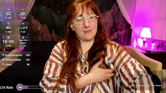 WickedAphrodite online show from 14, 2, 2025