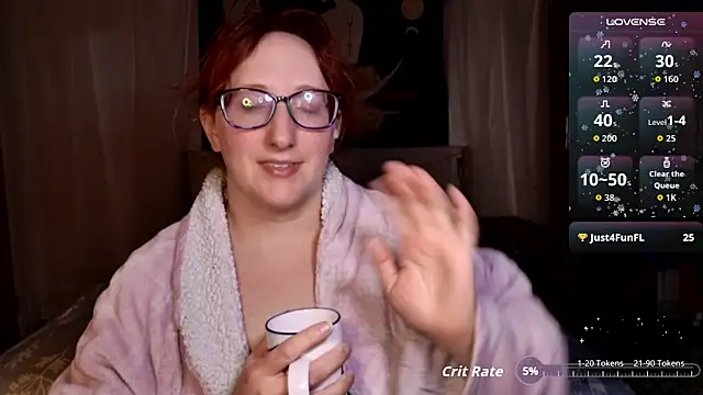 WickedAphrodite online show from 1, 12, 2025