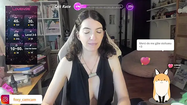 Foxy c online show from 1, 6, 2026