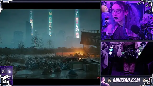 AnneSao online show from 10, 10, 2025