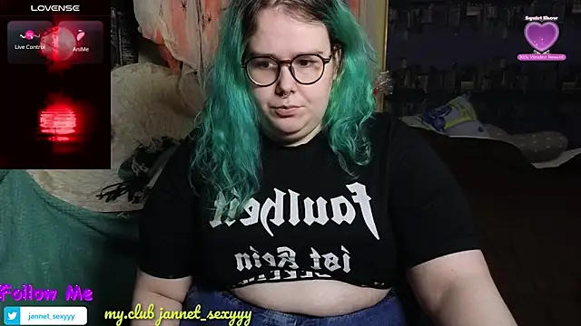 JannetPie online show from 26, 10, 2025