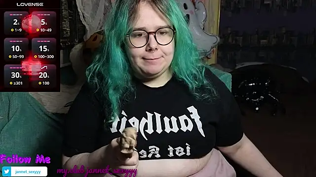 JannetPie online show from 27, 10, 2025