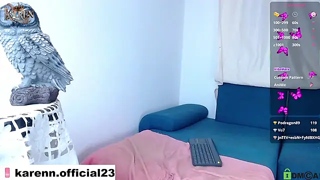 karen sofia  online show from 20, 3, 2025