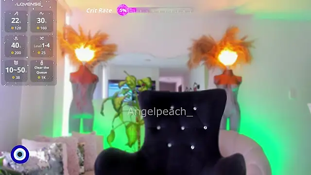 Angel Peach online show from 22, 12, 2025